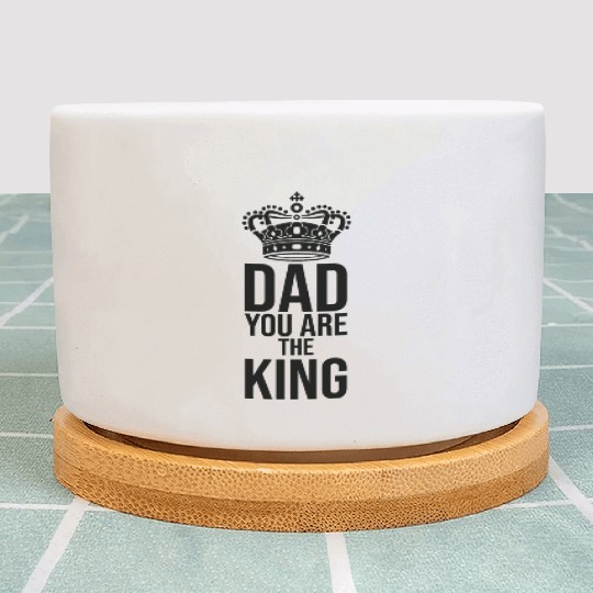 Dad Love Family Children King Plant Pots