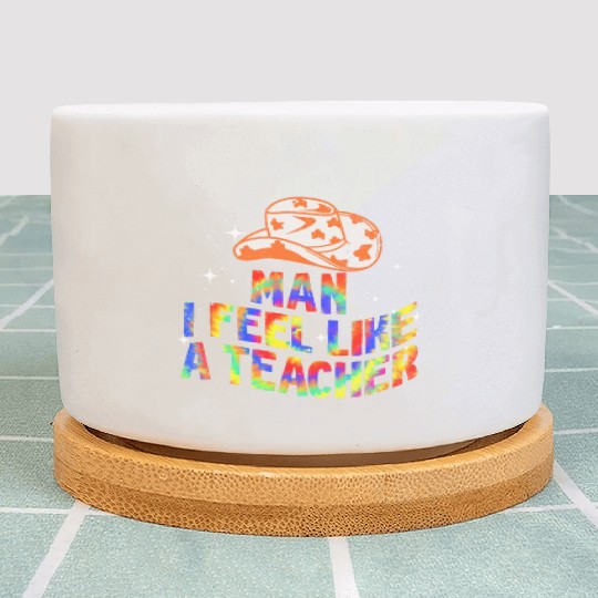 Man I Feel like a Teacher Plant Pots