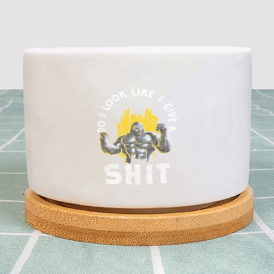 Gorilla Chimpanzee Plant Pots