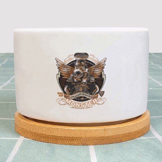 Muscle car - Powerful 900 hp engine Plant Pots