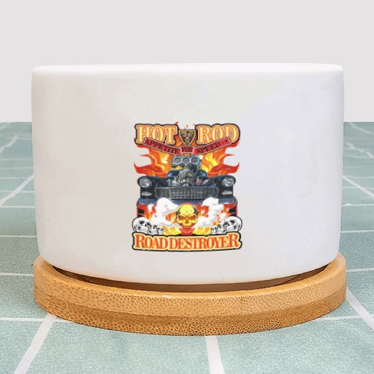 Hot Rod Road destroyer - Appetite for speed Plant Pots