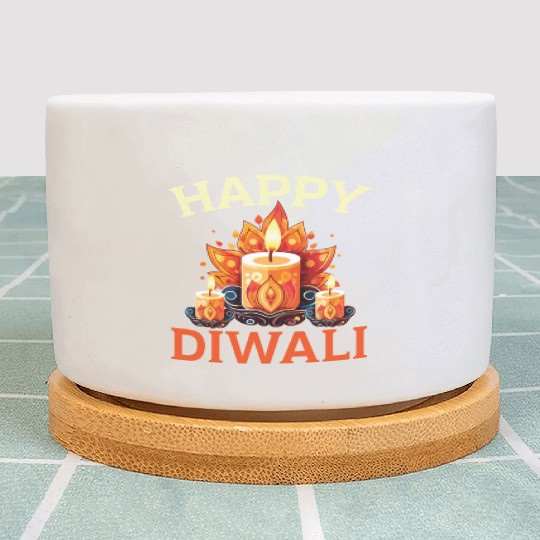 Happy Diwali Diwali Festival Indian Hindu Hinduism Plant Pots