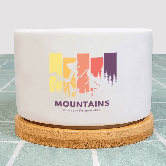 Mountains | Hiking | Nature | Adventure Plant Pots
