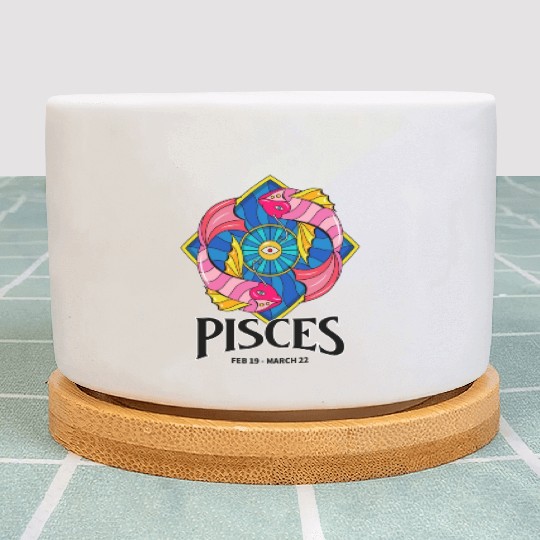 Pisces Pride Plant Pots: Show Off Your Zodiac