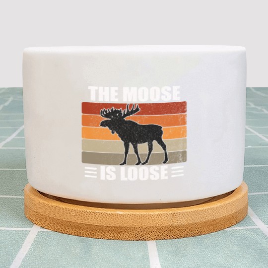The Moose Is Loose Plant Pots