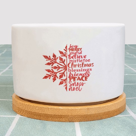 Queen My students are merry and bright sublimation Plant Pots