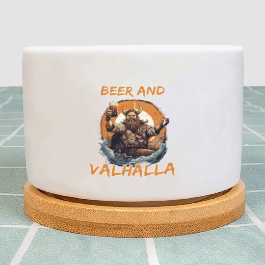 Viking World Tour Vikings Valhalla Odin for a Men Plant Pots