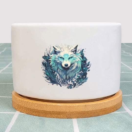 Celestial Lunar Wild Wolf Plant Pots