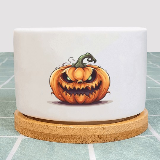 Halloween pumpkin Plant Pots