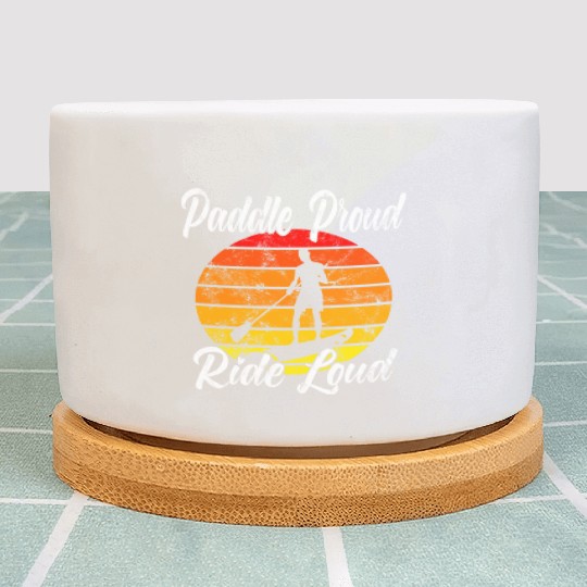 Paddle Proud Ride Loud Plant Pots