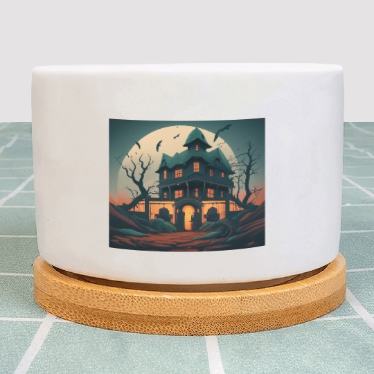 Haunted House Plant Pots