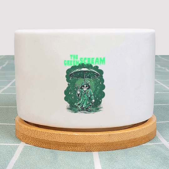 The Green Scream Plant Pots