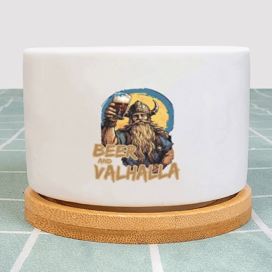 Viking World Tour Vikings Valhalla Odin for a Men Plant Pots