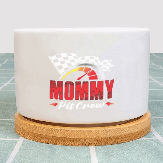 Mommy Pit Crew Plant Pots