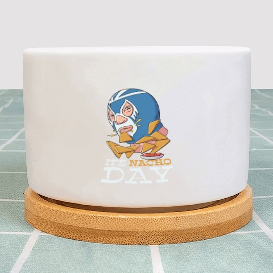 Mexican Wrestling Wrestler Lucha Libre Mask Mexico Plant Pots