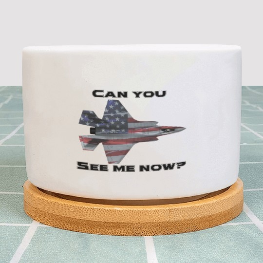 Can you see me now F-35 Plant Pots