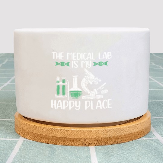 Medical lab technicians | Lab chemistry gifts Plant Pots