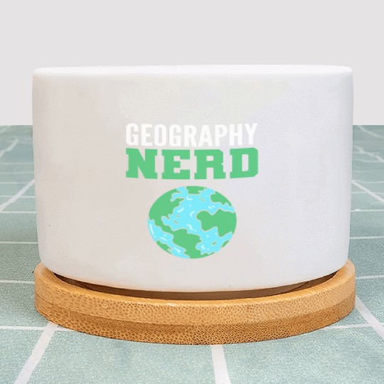 Geography Nerd Archivist Gift Plant Pots
