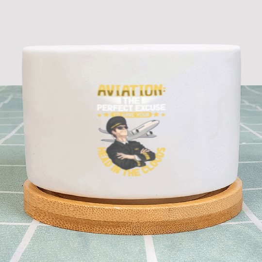 Pilot Aviation Airplane Airline Future Pilots Plant Pots