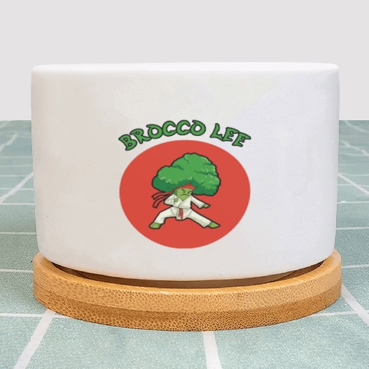 Japan Karate Martial Arts MMA Broccoli Plant Pots