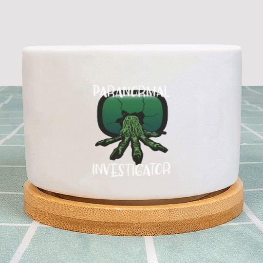 Ghost Hunting Paranormal Investigator Plant Pots