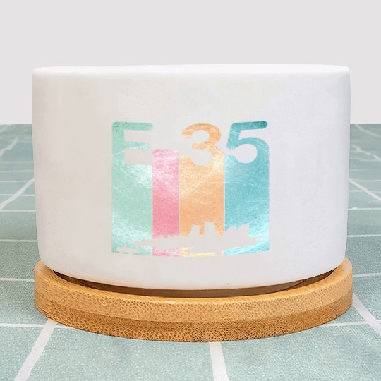 F35 Vintage Air Force Fighter Jets Plant Pots