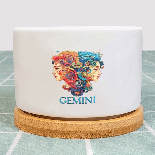 Embrace Your Gemini Identity: Gemini Pride Plant Pots