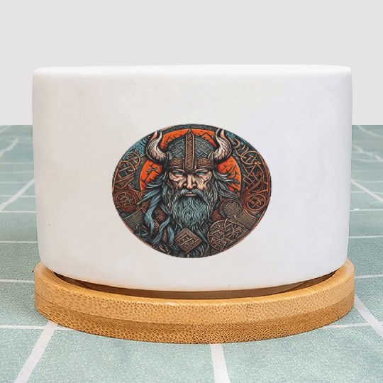 Viking / Odin / Thor / Celtic / Helmet / Nordic Plant Pots