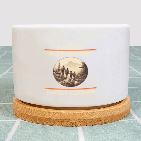 Nature's Playground: Family Edition Family Hiking Plant Pots