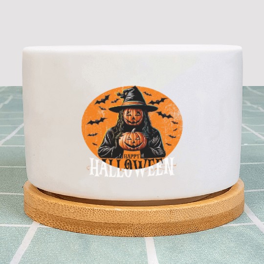 Happy Halloween costume Trick of Treat Plant Pots