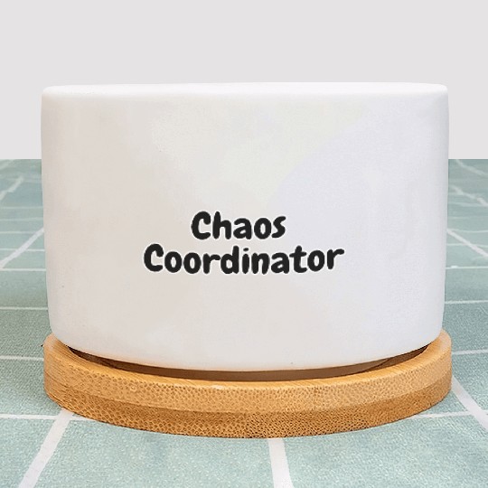 Chaos Coordinator Plant Pots