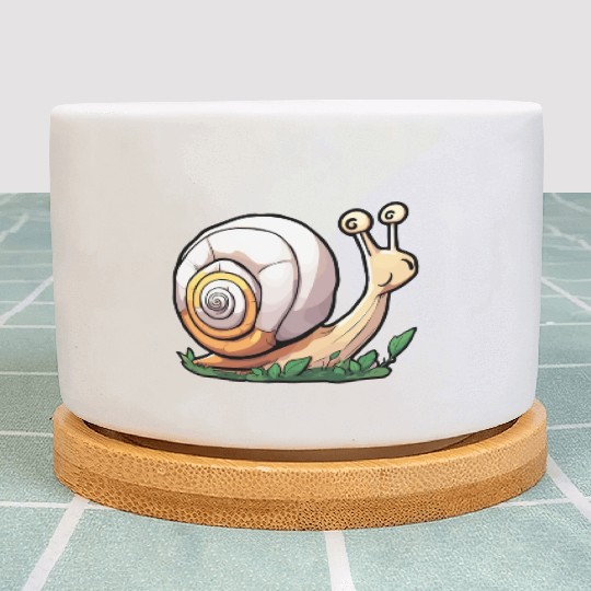 Snail / Animal / Slimy / Meadow / Grass / Pet Plant Pots