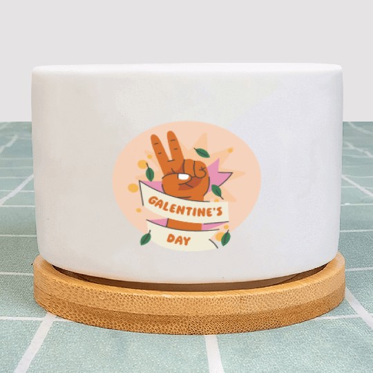 Be My Galentine. Galentine's Day Plant Pots