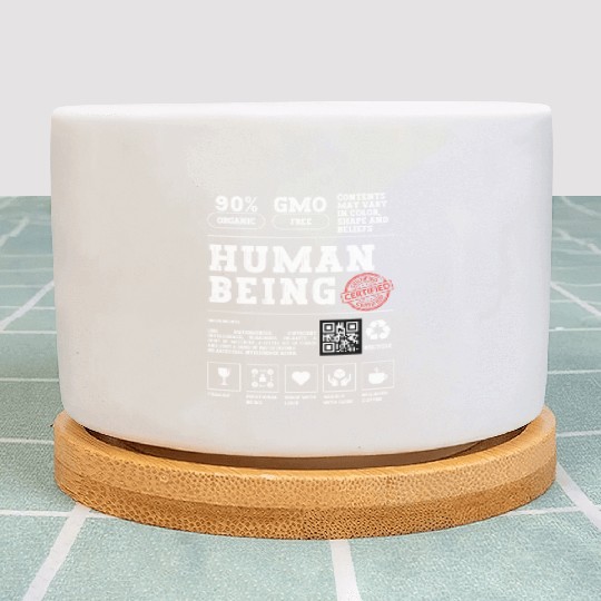 Human Certification b Plant Pots