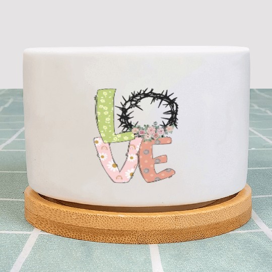 Love Easter Sublimation Plant Pots