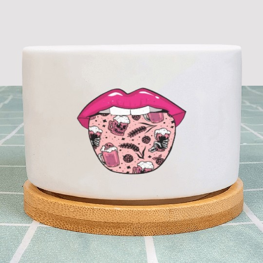 Alcohol Drinking Drinker Tongue Plant Pots