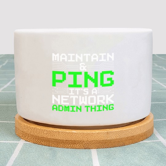 Network Admin Programmer Plant Pots