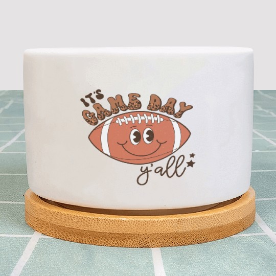 It s Game Day Y all Plant Pots