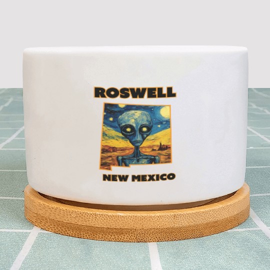 Roswell New Mexico - Alien Plant Pots