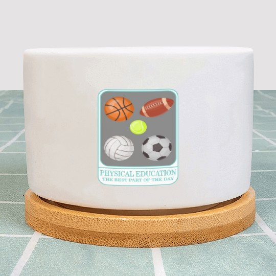 Physical Education Teacher Plant Pots, P.E. Physical