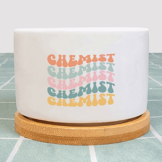 Chemist Laboratory Scientist Chemical Analyst Plant Pots