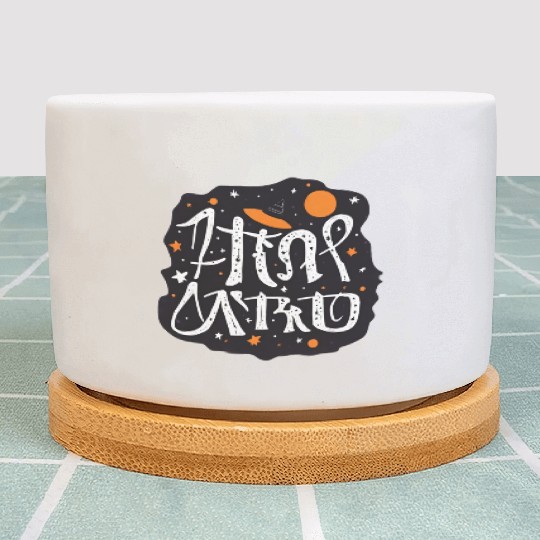 Astro Halloween Plant Pots