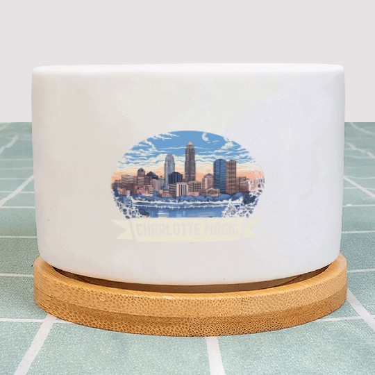 Charlotte North Carolina USA America United States Plant Pots