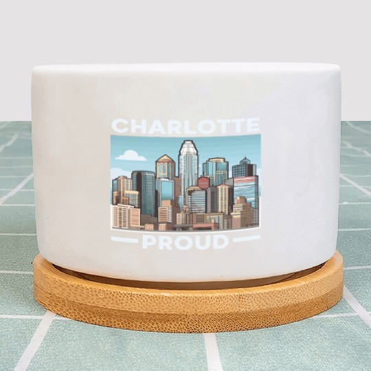 Charlotte North Carolina USA America United States Plant Pots
