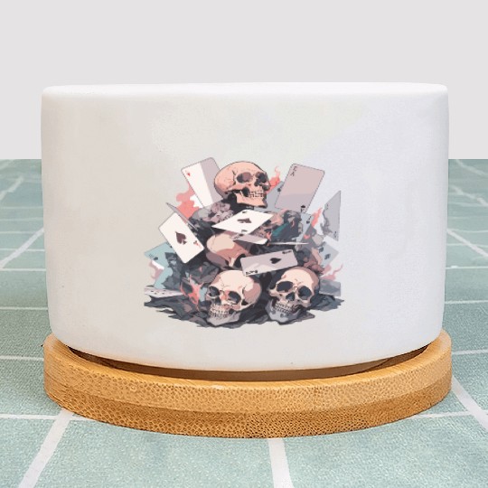 Poker Poker Player Casino Card Card Game Poker Plant Pots