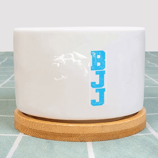 Brazilian Jiu Jitsu BJJ Gorilla Head Gift Plant Pots