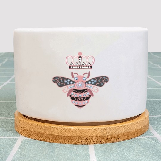 Queen Bee Crown Women Hive Beekeeping Bee Women Plant Pots