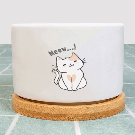 Meow....))) Plant Pots