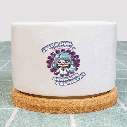 Just a Girl that loves Anime and Chemistry Plant Pots