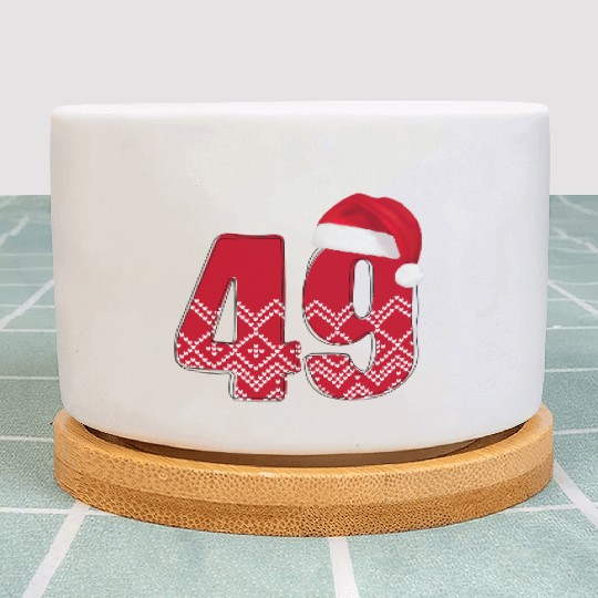 49 Birthday Years - Congratulations Forty Nine Plant Pots